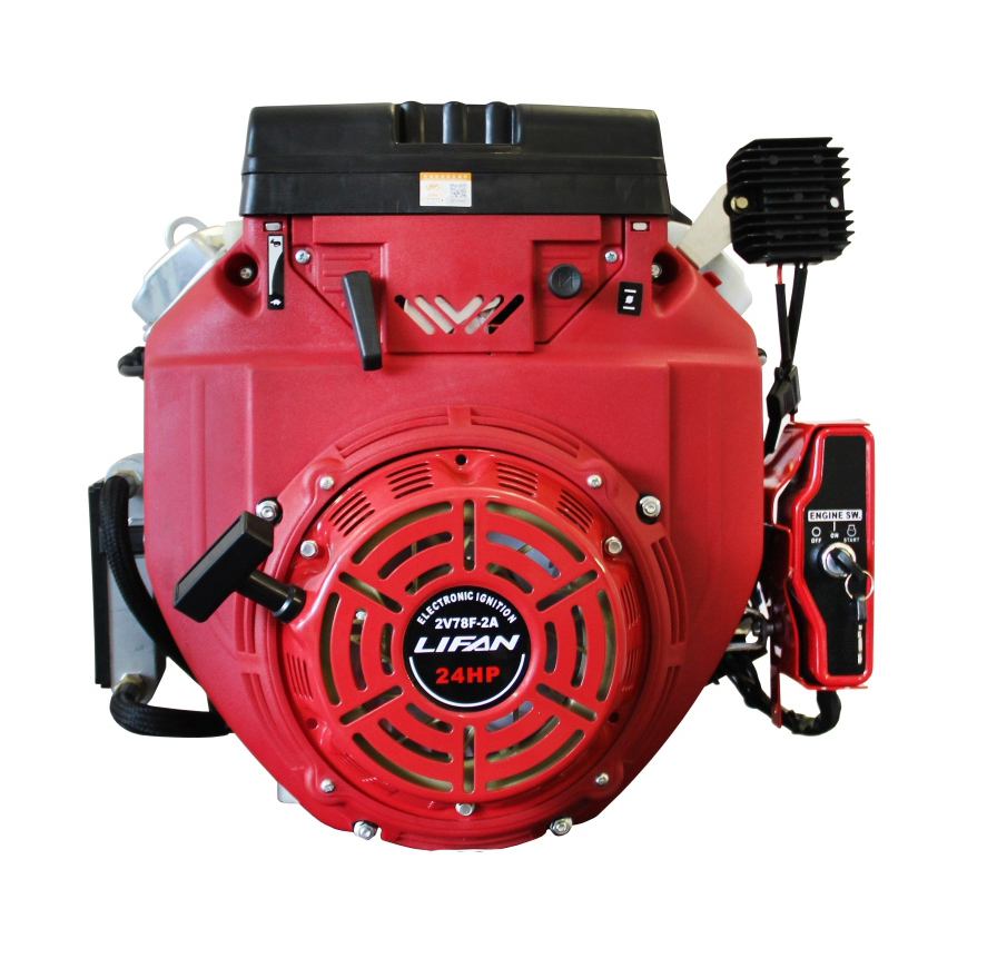 Двигатель LIFAN 2V78F-2A PRO (27 л.с) электрическийи ручной стартер .