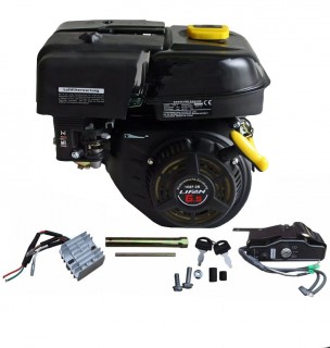 ��������� LIFAN  168F-2D-R, 6,5 �.�. ������  � ��������������, �������� ��� 20 �� � �������������� ��������� 2:1, � �������� 12�, 7�, 84��