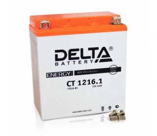 ����������� 12�16�� DELTA CT1216.1 (YTX16-BS) (�������, �����������) (������ ������) (151*88*164��)