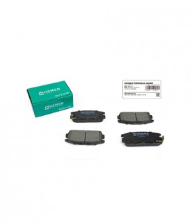 Колодки тормозные, задние, дисковые Chevrolet Captiva 06-, Opel Antara 06- (HBP104)