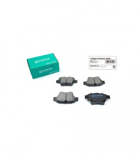 Колодки тормозные, задние, дисковые Citroen C4 04-, Peugeot 207 06-, 307 00- (HBP138)