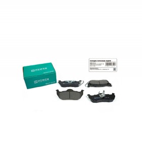 Колодки тормозные, задние, дисковые Jeep Grand Cherokee III 04-, Commander 05- (HBP141)
