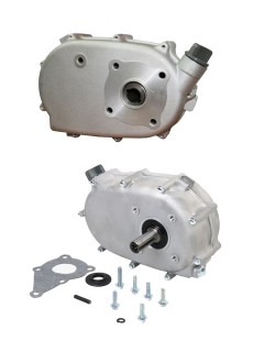 Редуктор с автическим сцеплением 1:2 двигателя LIFAN 168F, 168F-2, 170F  (выходной вал диаметром 20 мм, под вал двигателя 20 мм)