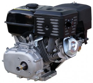 Двигатель LIFAN 190FD-R (15 л.с. вал 22мм), с катушкой освещения 3А, 12В, 36Вт с автоматическим сцеплением, понижающим редуктором 2:1 и электростартером