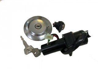 Замок зажигания и крышка бензобака для мотоцикла YBR125, комплект