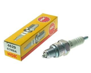 Свеча NGK C7HSA оригинальная (4629) на Delta, Alfa, 4-x тактный двигатель скутера