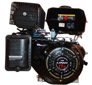 Двигатель LIFAN 192F-D (17,0 л.с.) с катушкой освещения 12В, 18А, 216Вт, электростартером (вал 25 мм)
