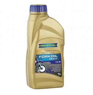Масло для вилок и амортизаторов RAVENOL FORKOIL Heavy 15W (1л)