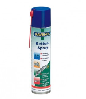 Масло RAVENOL Ketten-Spray (0.4 литр) для мото-вело цепей (360032)