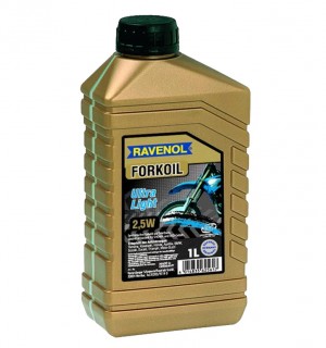 Масло RAVENOL FORKOIL Ultra Light 2,5W (1л.) для вилок и амортизаторов