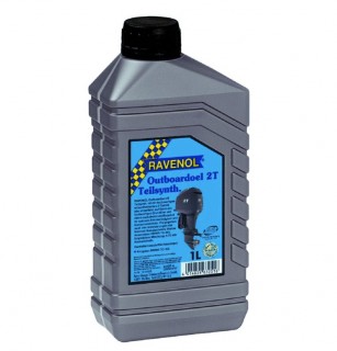 Масло RAVENOL Outboardoel Teilsynth NMMA TC-W3 (1л) полусинтетическое, для 2-х тактных лодочных моторов (63251)