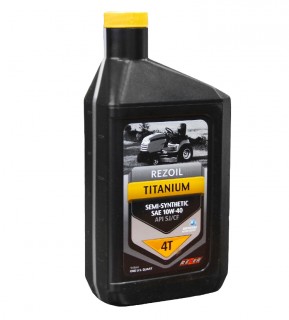 Масло REZOIL Titanium 10W-40 (0.946л) полусинтетическое, для 4-х тактной мототехники