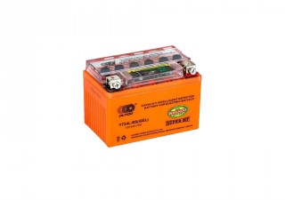 Аккумулятор OUTDO 12В 4 А/ч UTX4L-BS индикатор iGEL, (114 х 70 х 86) обратная полярность