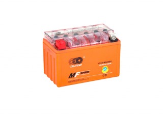 Аккумулятор OUTDO 12В 9 А/ч YTX9-BS iGEL, (150 х 86 х 108) прямая полярность
